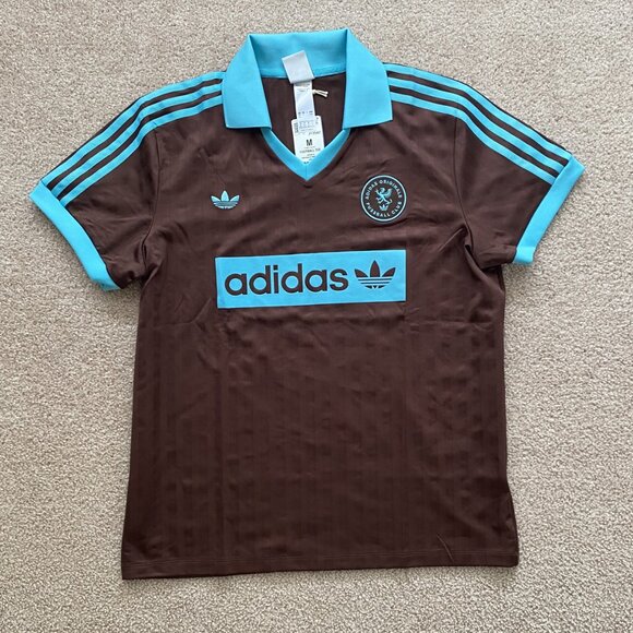 adidas Women's  Originals Graphic Soccer-Inspired Jersey - Picture 5 of 5